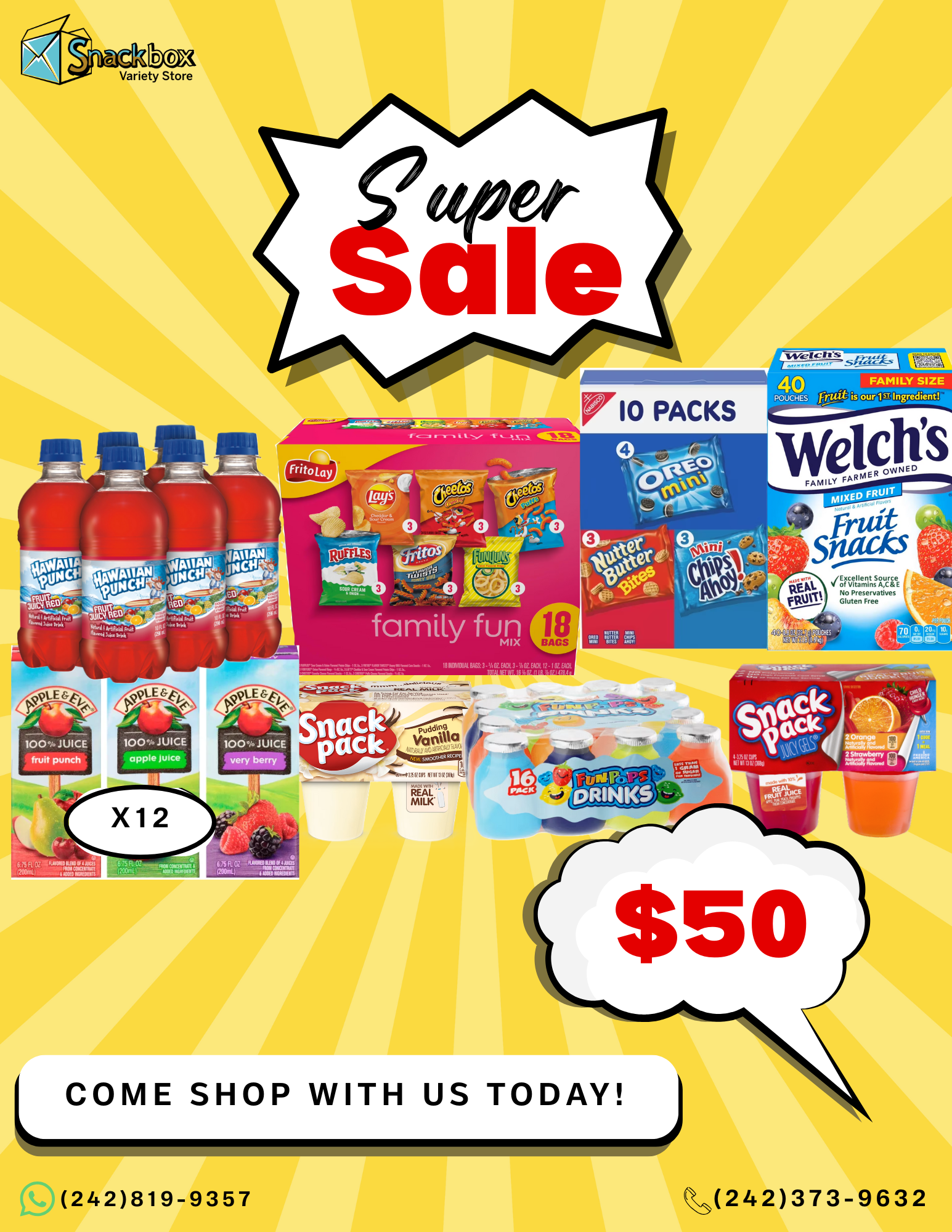 snackbox $50 bundle deal